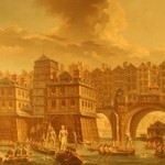 La Joute des mariniers entre le pont Notre Dame et le pont au change - Raguenet La Joute des mariniers entre le pont Notre Dame et le pont au change - Raguenet