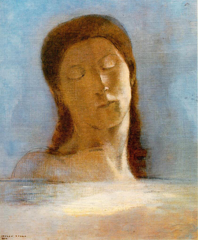 Redon - Les Yeux clos